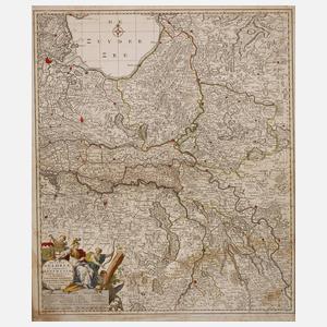 Covens & Mortier, Karte Herzogtum Gelderland