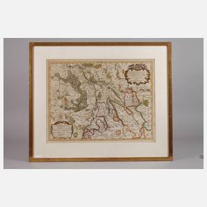 Hubert Jaillot, Karte Spanisch Gelderland