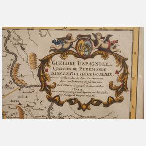 Hubert Jaillot, Karte Spanisch Gelderland