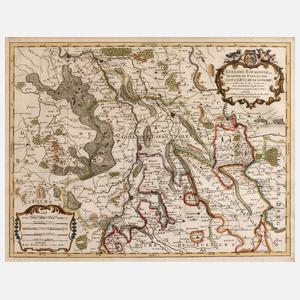 Hubert Jaillot, Karte Spanisch Gelderland