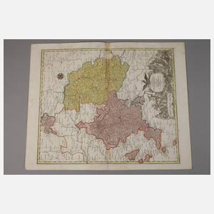 Tobias Conrad Lotter, Karte Brandenburg-Kulmbach