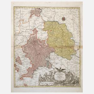 Tobias Conrad Lotter, Karte Brandenburg-Kulmbach