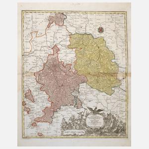 Tobias Conrad Lotter, Karte Brandenburg-Kulmbach