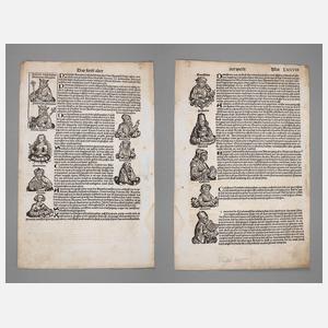 Buchseite Schedelsche Weltchronik