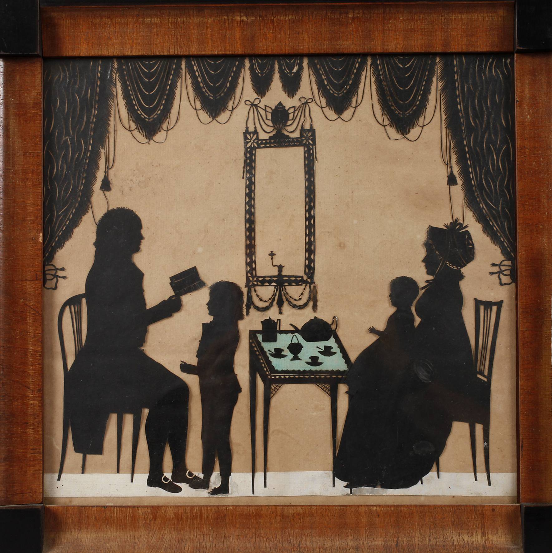 Familie im Interieur, Empire