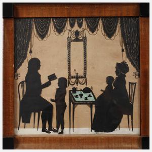 Familie im Interieur, Empire