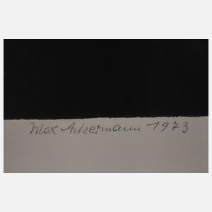 Prof. Max Ackermann, ”Flucht aus dem Garten”