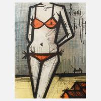 Bernard Buffet, ”Orange Bikini”111