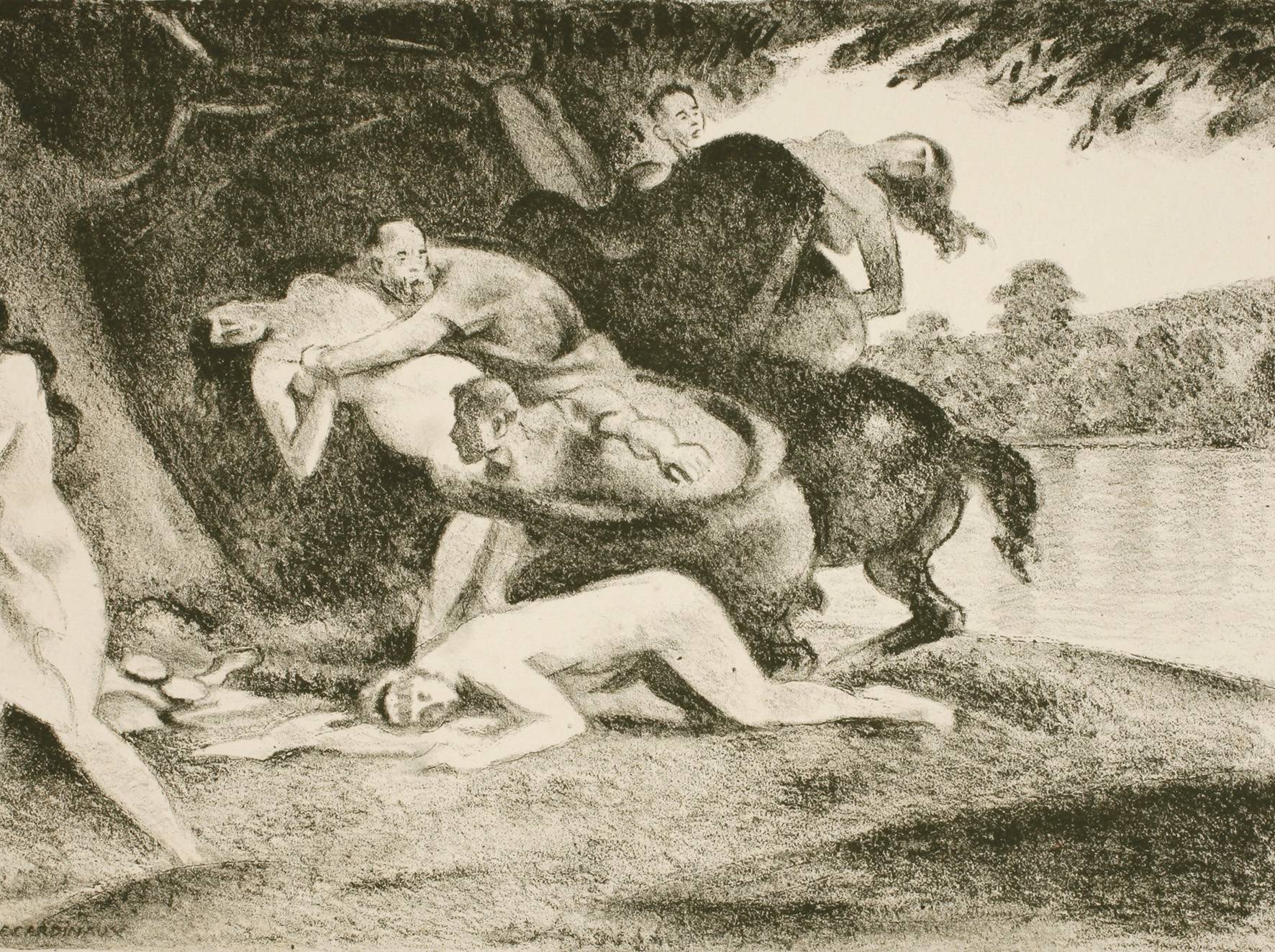 Emil Cardinaux, ”Der Raub der Sabinerinnen”