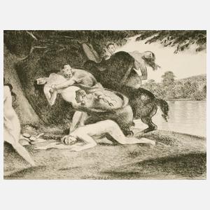 Emil Cardinaux, ”Der Raub der Sabinerinnen”