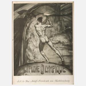 Prof. Emile Fabry, ”Diplome Olympique”