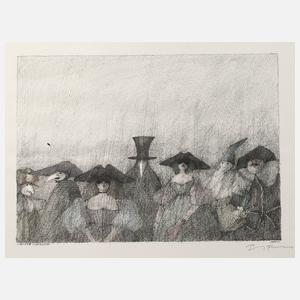 Prof. Paul Flora, ”Carnevale Veneziano”