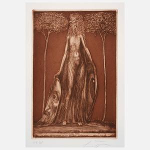 Prof. Ernst Fuchs,  ”Flora Okuli”