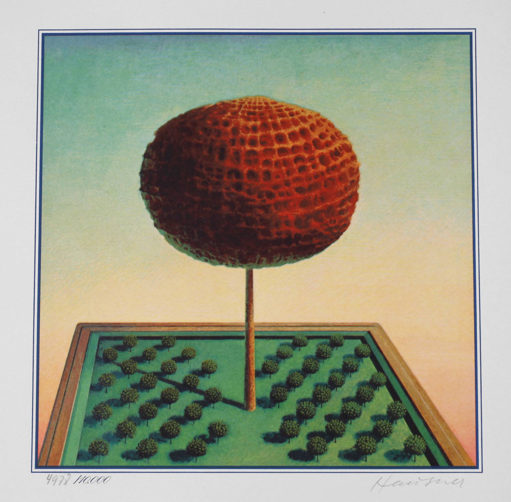 Rudolf Hausner ”Adams Lebensbaum”