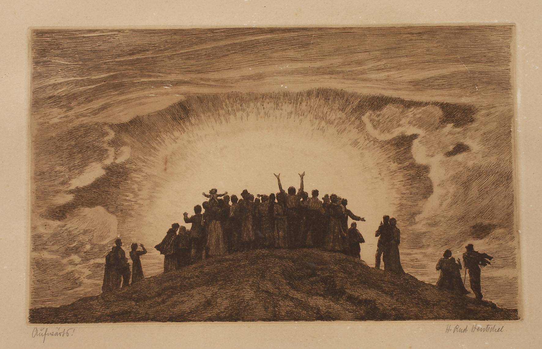 Rudolf Hentschel, ”Aufwärts”