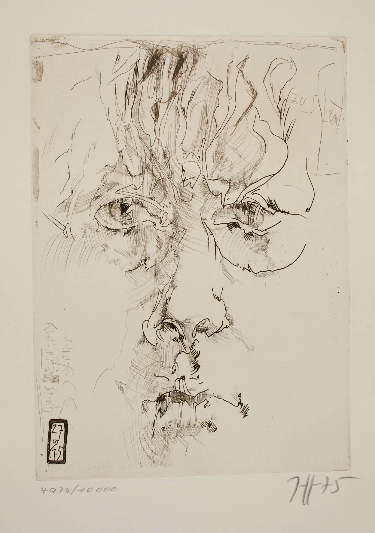 Horst Janssen, ”Selbst für CC”