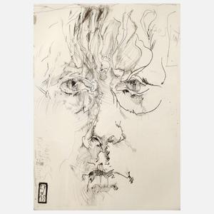 Horst Janssen, Selbstbildnis