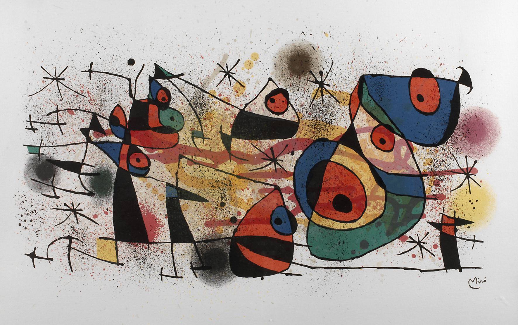 Dr. h.c. Joan Miró, ”Grande Composition”