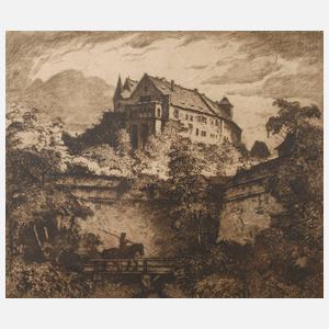 Hans-Heinrich Müller-Werther, ”Burg in Nürnberg”