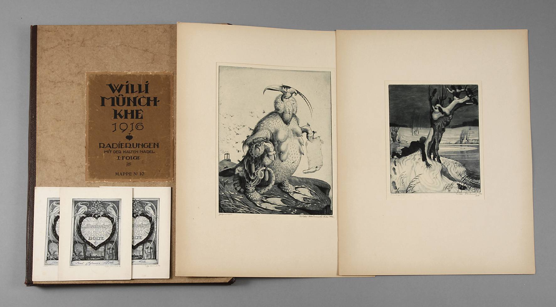 Willi Münch-Khe, Grafikmappe von 1916