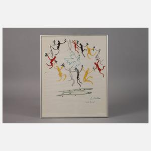 Pablo Picasso, ”Der Reigen der Jugend”