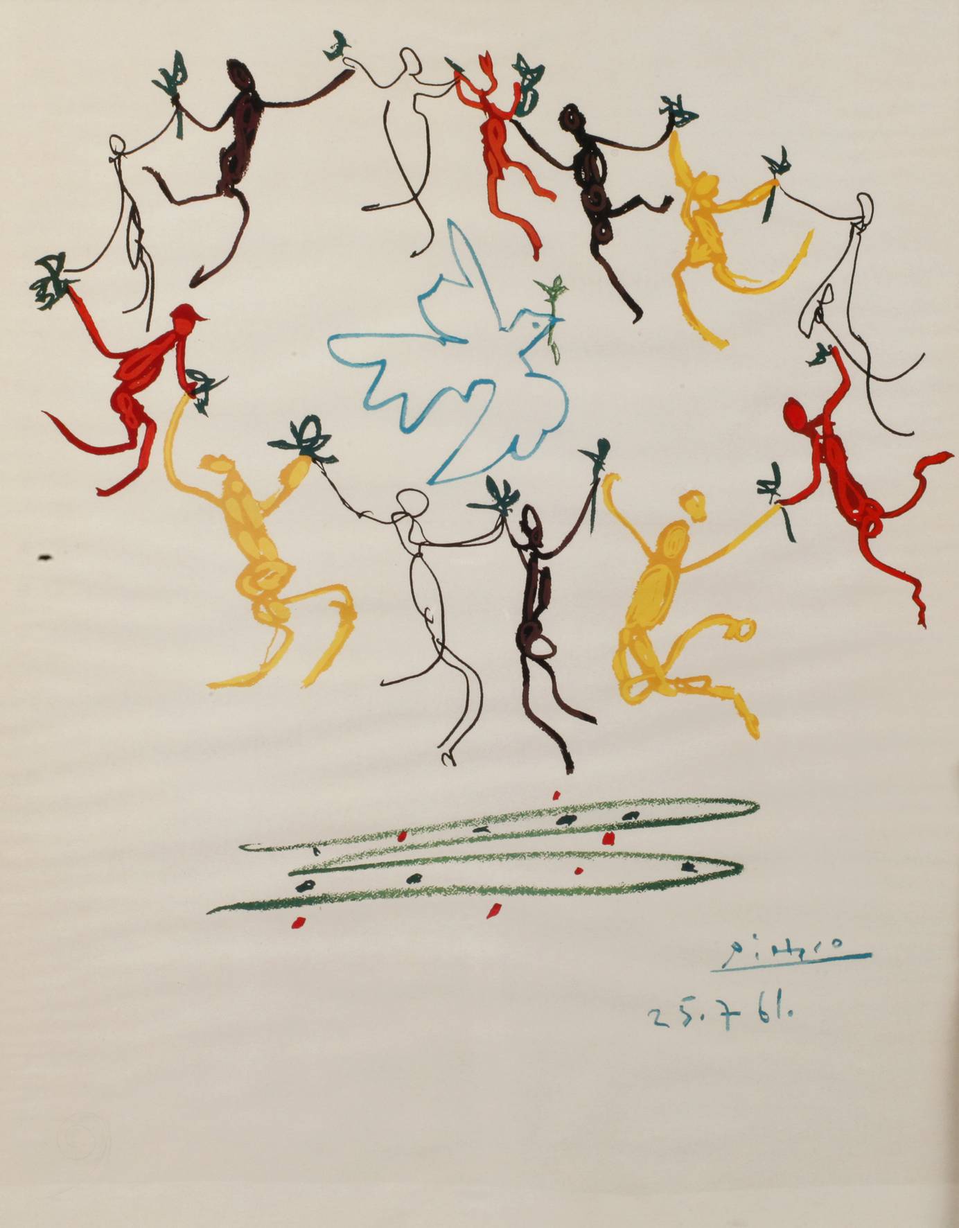 Pablo Picasso, ”Der Reigen der Jugend”