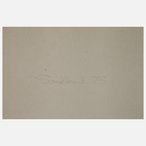 Fred Sandback, Blauer Winkel