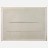 Fred Sandback, waagerechte Linien111