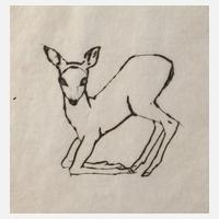 Prof. Renée Sintenis, Kniendes Reh111