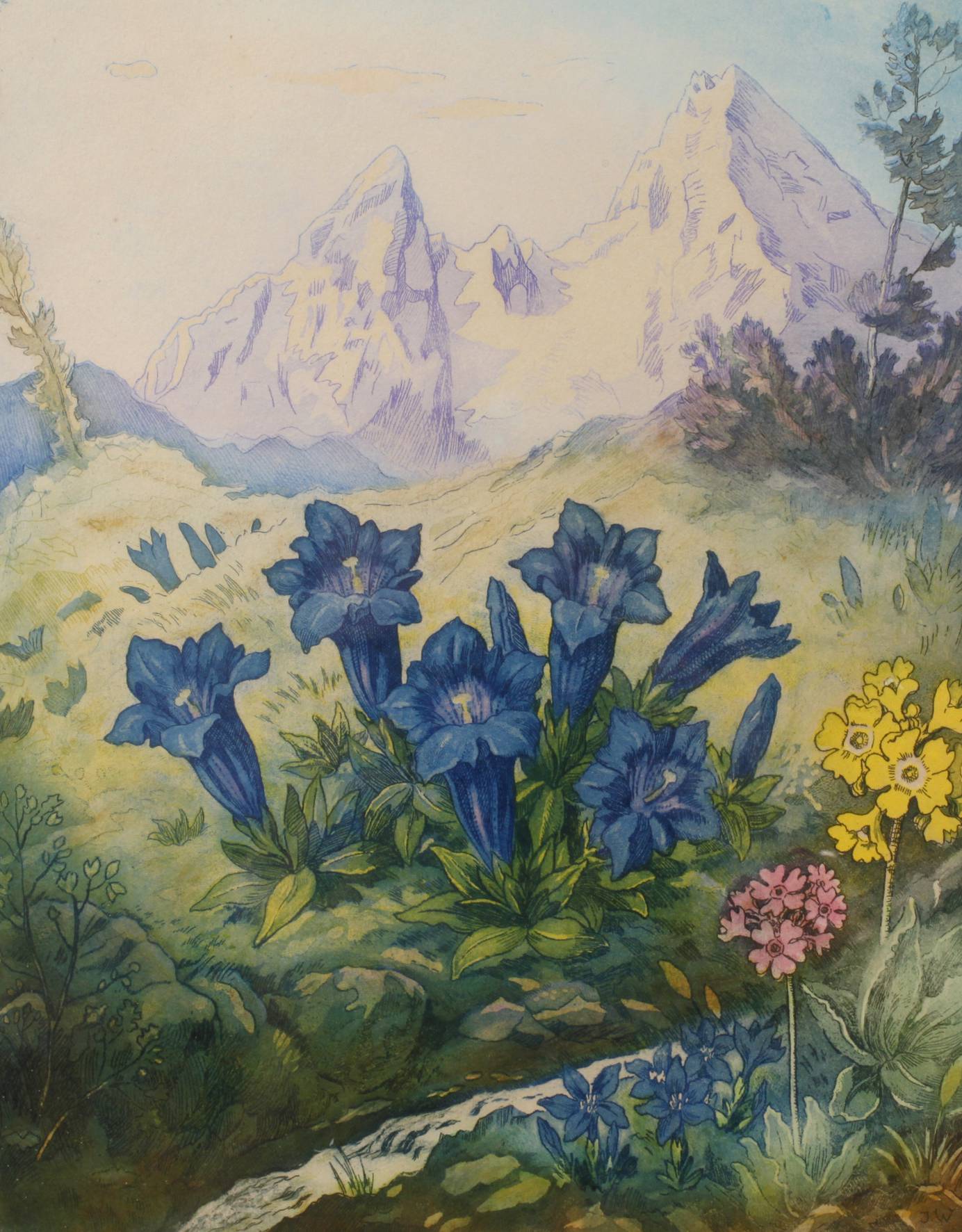 Josef Windisch, ”Bergfrühling”