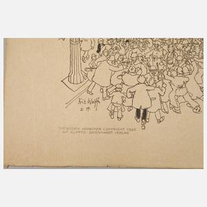 Fritz Wolff, ”Berliner Straßenkämpfe 1919”