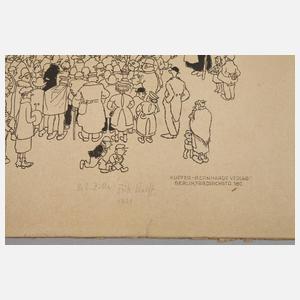 Fritz Wolff, ”Berliner Straßenkämpfe 1919”