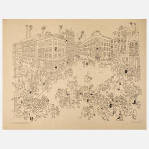 Fritz Wolff, ”Berliner Straßenkämpfe 1919”