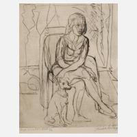 Mädchen mit Hund111