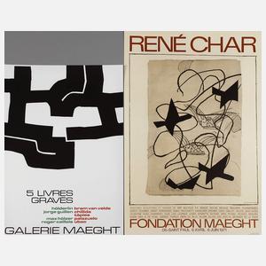 Chillida und Char – zwei Plakate Maeght