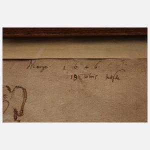 Frau bei der Toilette