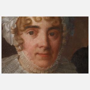 Daniel Caffé, Doppelporträt eines Leipziger Tuchhändlerpaares