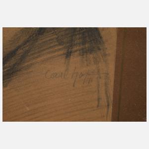 Prof. Carl Hoff, Mädchenbildnis