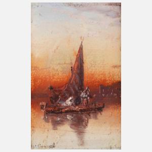 Paul B. Pascal der Ältere, Feluke auf dem Nil