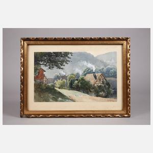 Oscar Schulz, Thüringer Sommerlandschaft