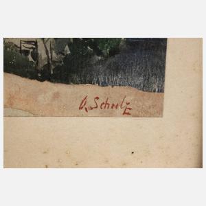 Oscar Schulz, Thüringer Sommerlandschaft