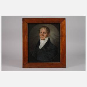 Herrenportrait Biedermeier