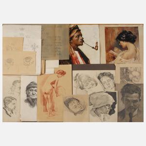 Franz Aumer, Sammlung Zeichnungen