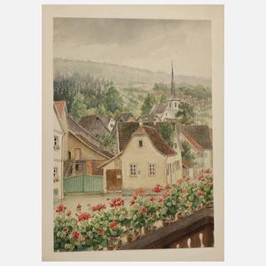 Prof. Hugo Bäppler, Ansicht Bad Bocklet