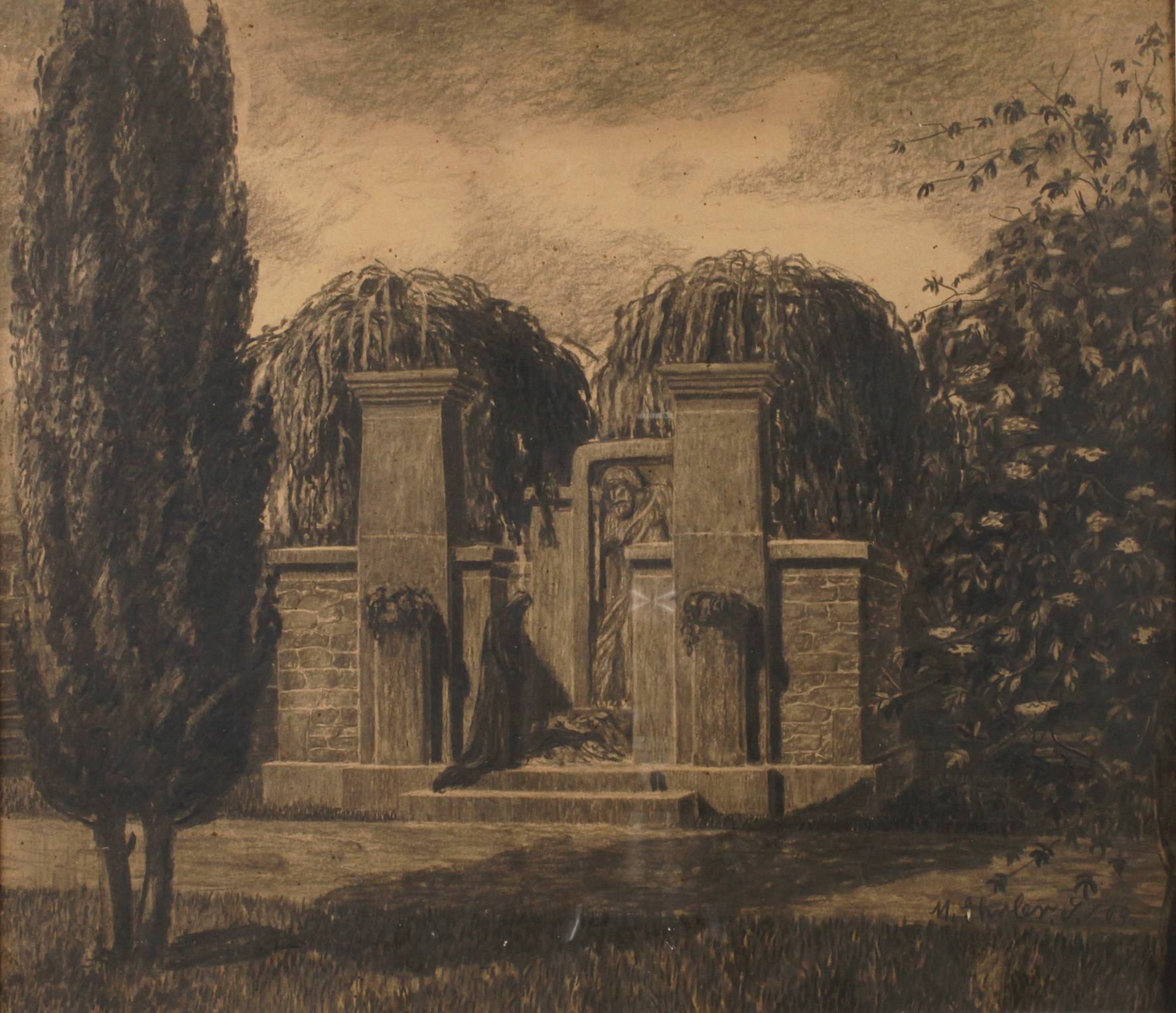 M. Ehrler, Elegische Parklandschaft