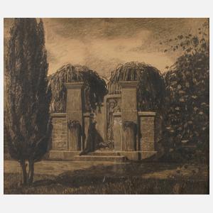 M. Ehrler, Elegische Parklandschaft