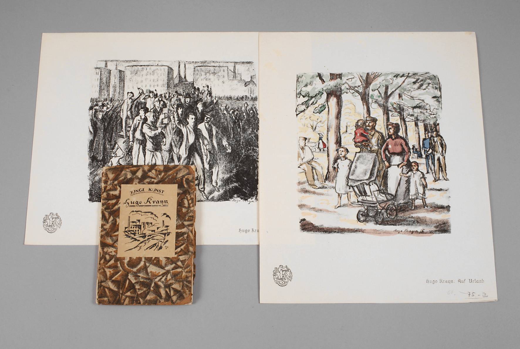 Hugo Krayn, Drei Arbeiten