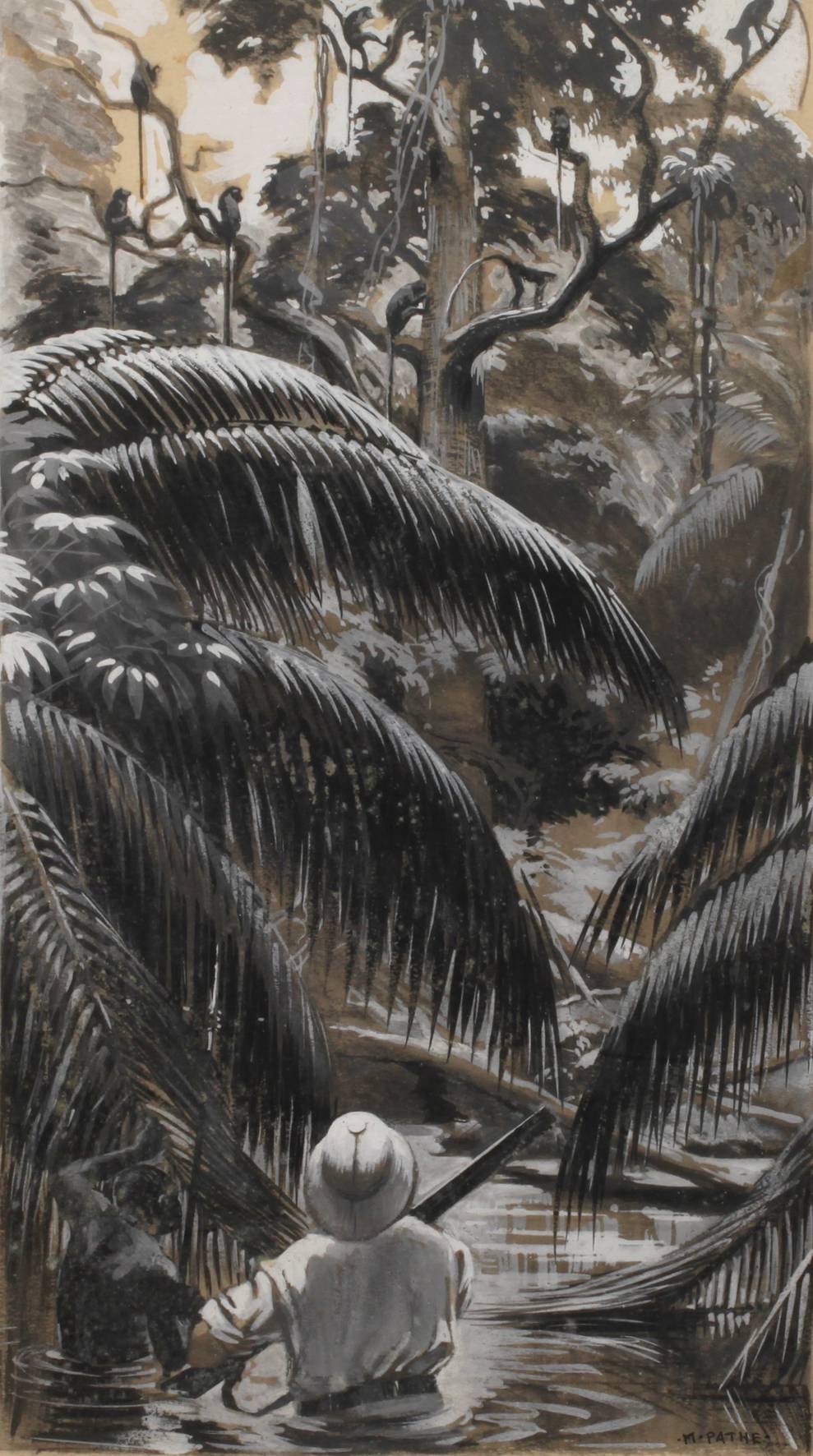 Moritz Pathé, ”Im Dschungel”