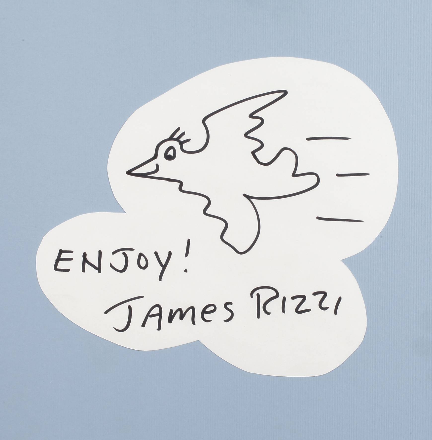 James Rizzi, Autograph