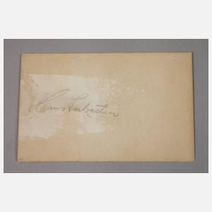 Fritz Splitgerber, Morgensonne